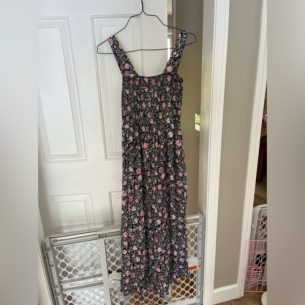 Ann Taylor Loft floral jumpsuit